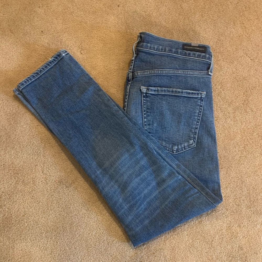 Citizens of Humanity straight legged Agnes crop